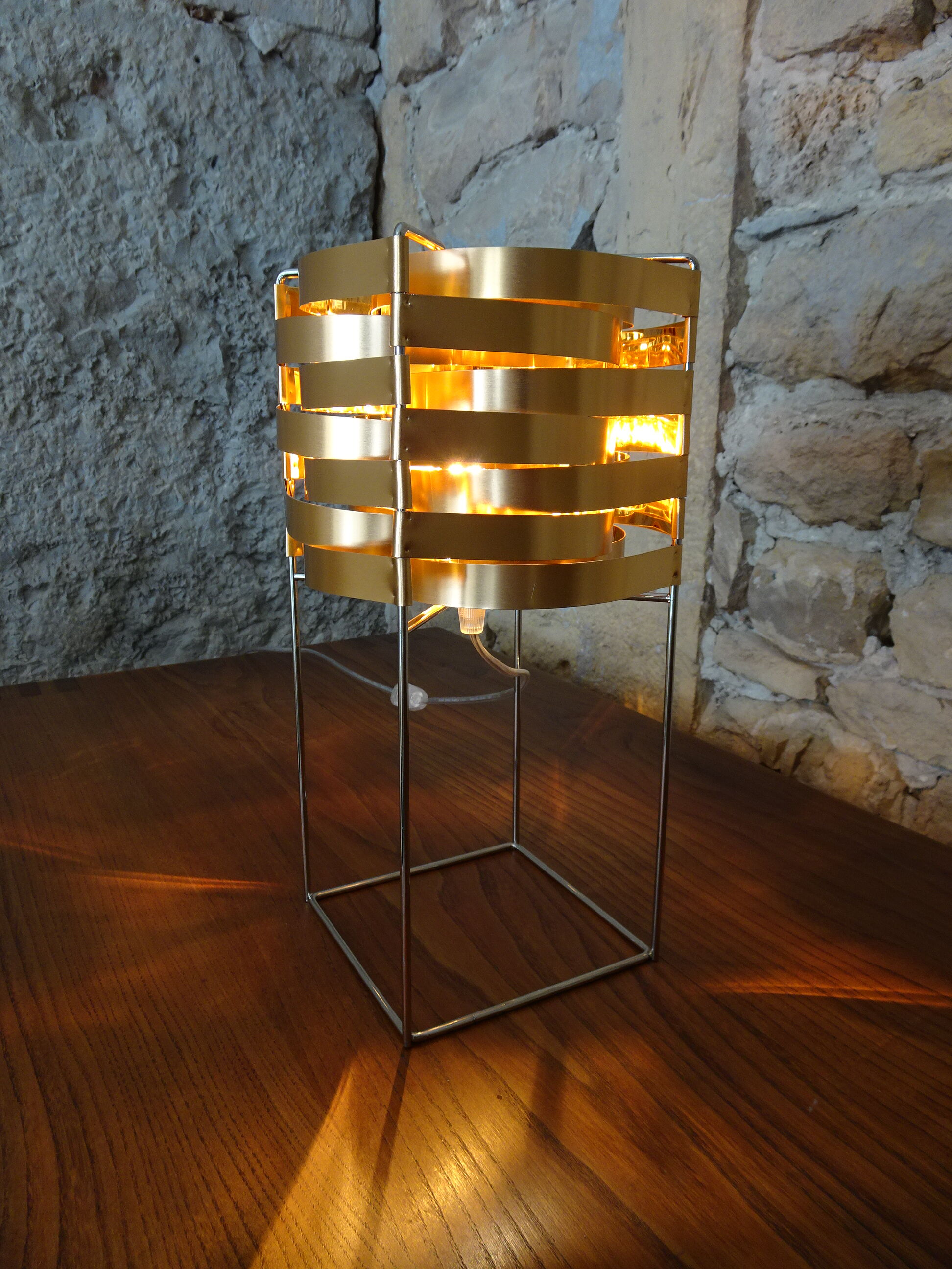 Model lamp "Ganymede" 32cm by Max Sauze, reissue 2017