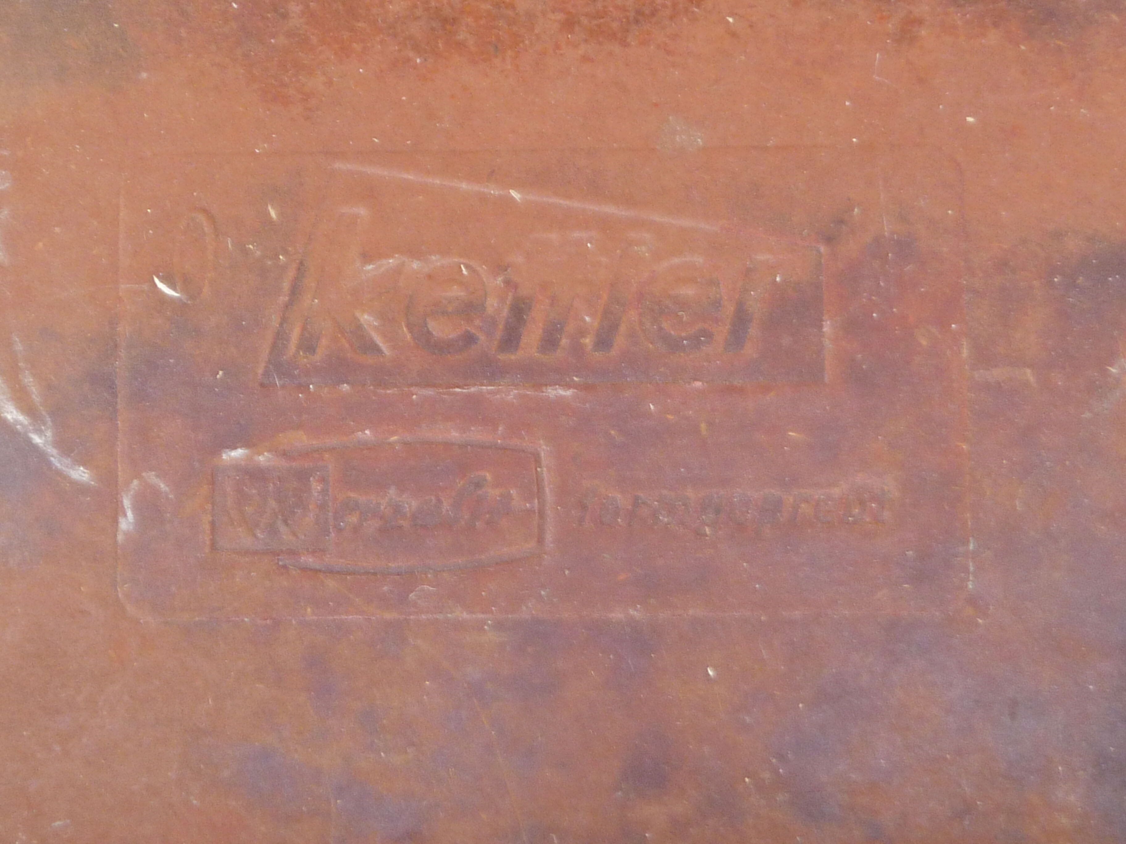 Table of camping multi positions kettler of the 1960s