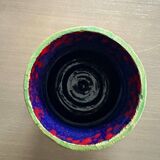 Multicolored vase
