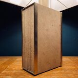 Travertine marble table lamp, Italy, 1970s