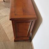 Meuble d’entrée-buffet d’appui-Louis Philippe- 1 tiroir-2 portes Merisier