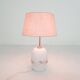 Lampe de table en verre Michael Bang « Sakura » pour Holmegaard, modèle 388, Danemark