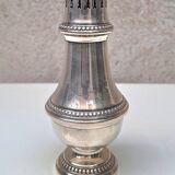 Silver-plated metal sugar shaker