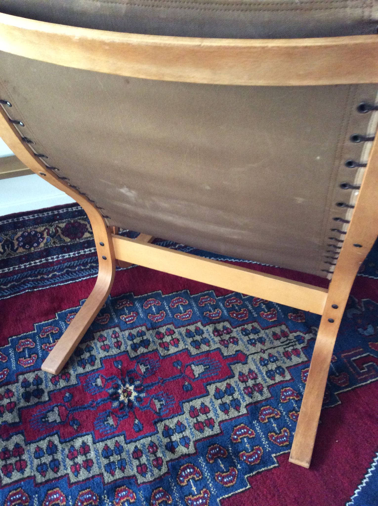 Armchair and ottoman "Siesta" by Ingmar Relling for Westnofa