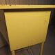 Meuble atelier métallique industriel une porte jaune