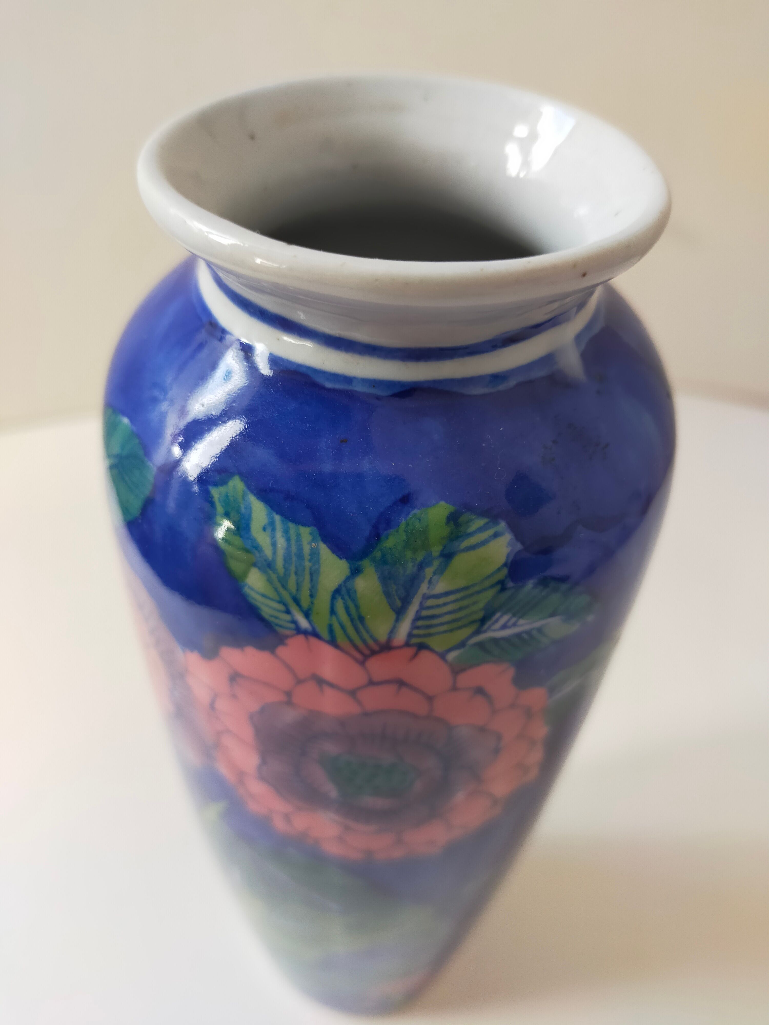Japanese vase in bloom