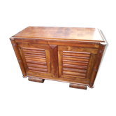 Charles Dudouyt 1930/40 art deco Walnut buffet