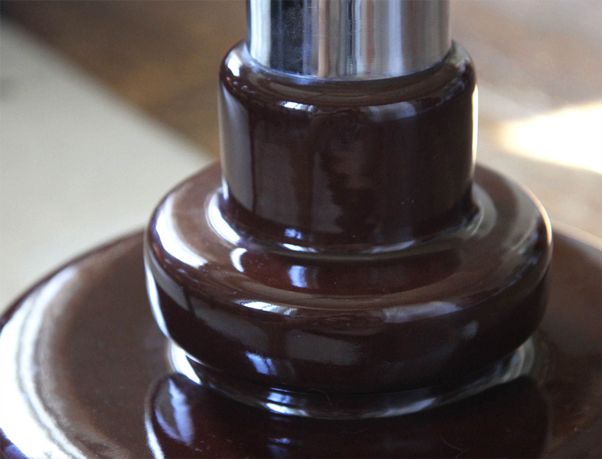 Ceramic lamp of the 1970s - H119