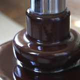 Ceramic lamp of the 1970s - H119
