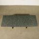 Marble and metal coffee table, Italy, 1970s-1980s.