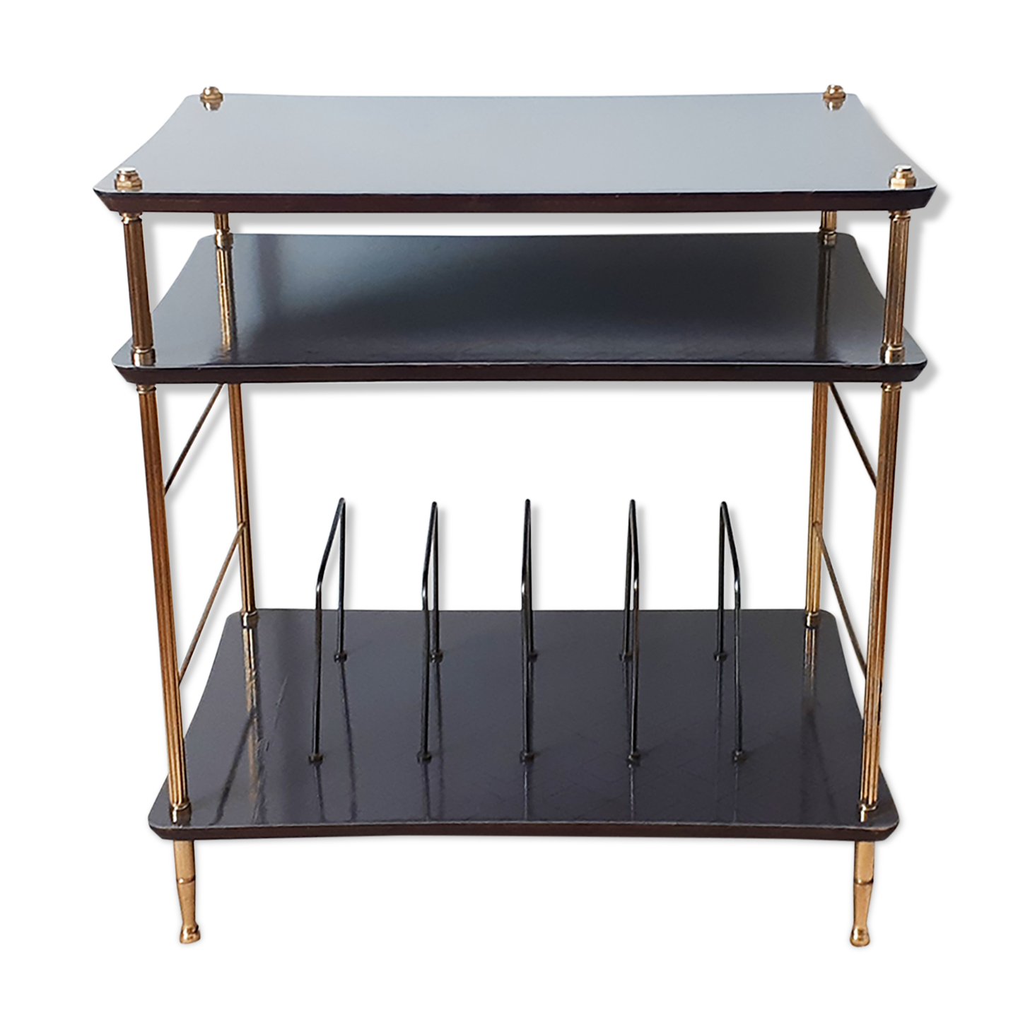 Electrophone door table, vinyl door