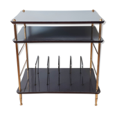 Electrophone door table, vinyl door