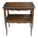 Louis XV serving trolley in solid wood with curved legs