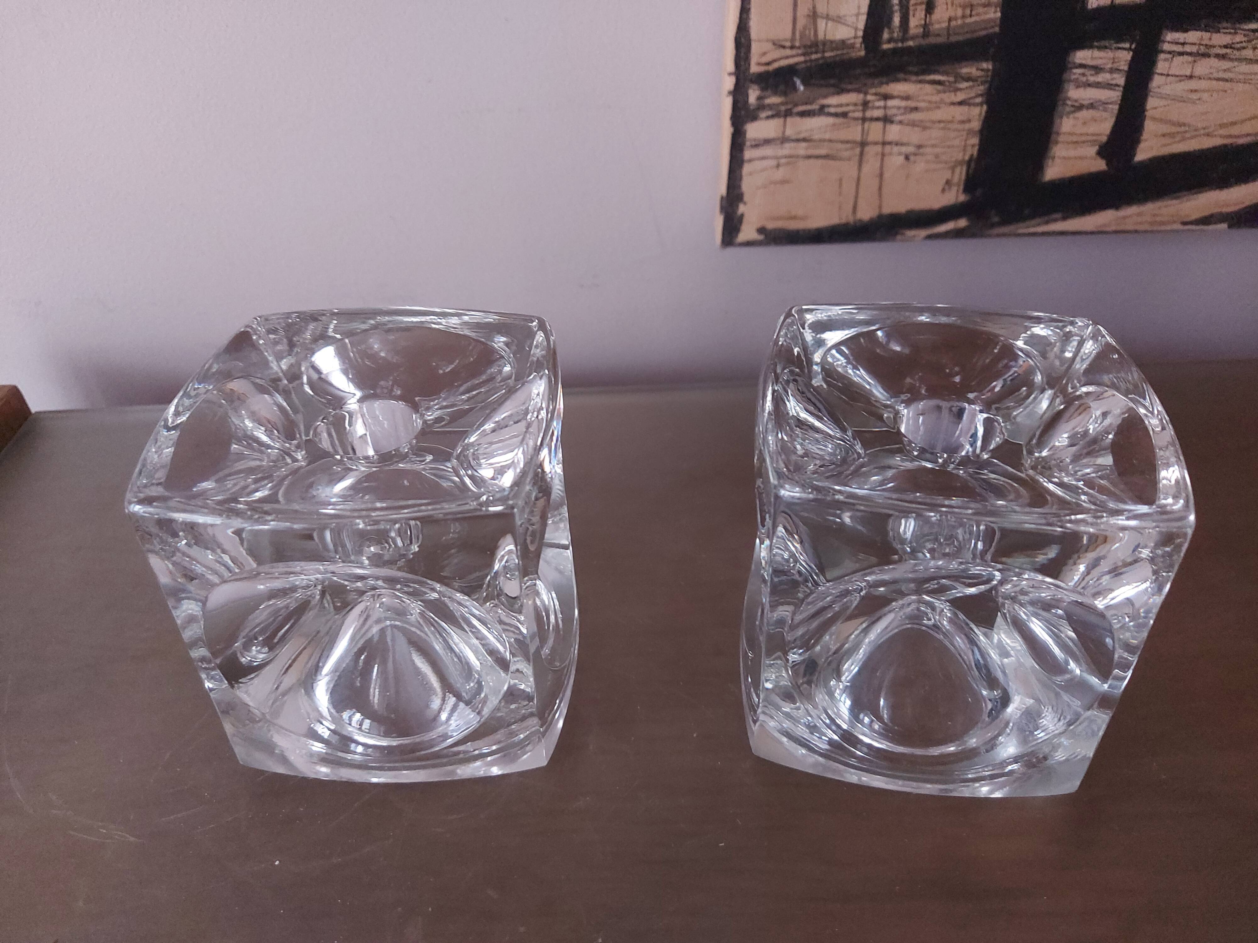 Vintage 70's peill et putzler ice candle holder