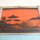 Art Deco style Asian plateau antique pagoda tray Japonais decor
