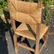 Suite of 6 mulched chairs from the 50s /60s. seat height 44 cm