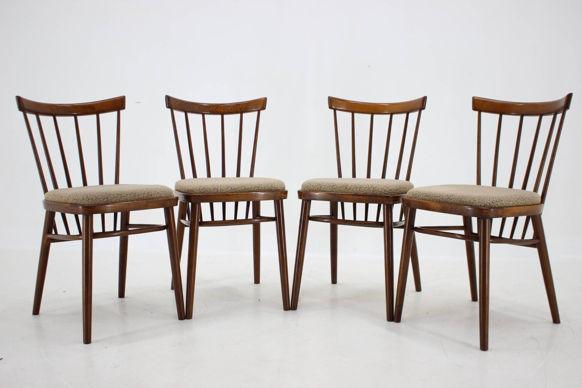 1960s Set of 4 Dining Chairs by Tatra, Czechoslovakia