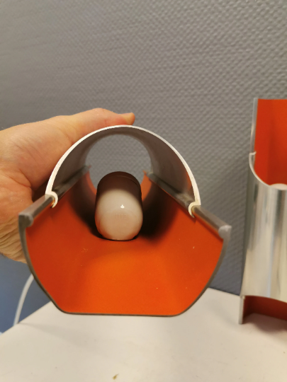 Set of Pandean wall lights by Bent Karlby for LYFA, Denmark 1970