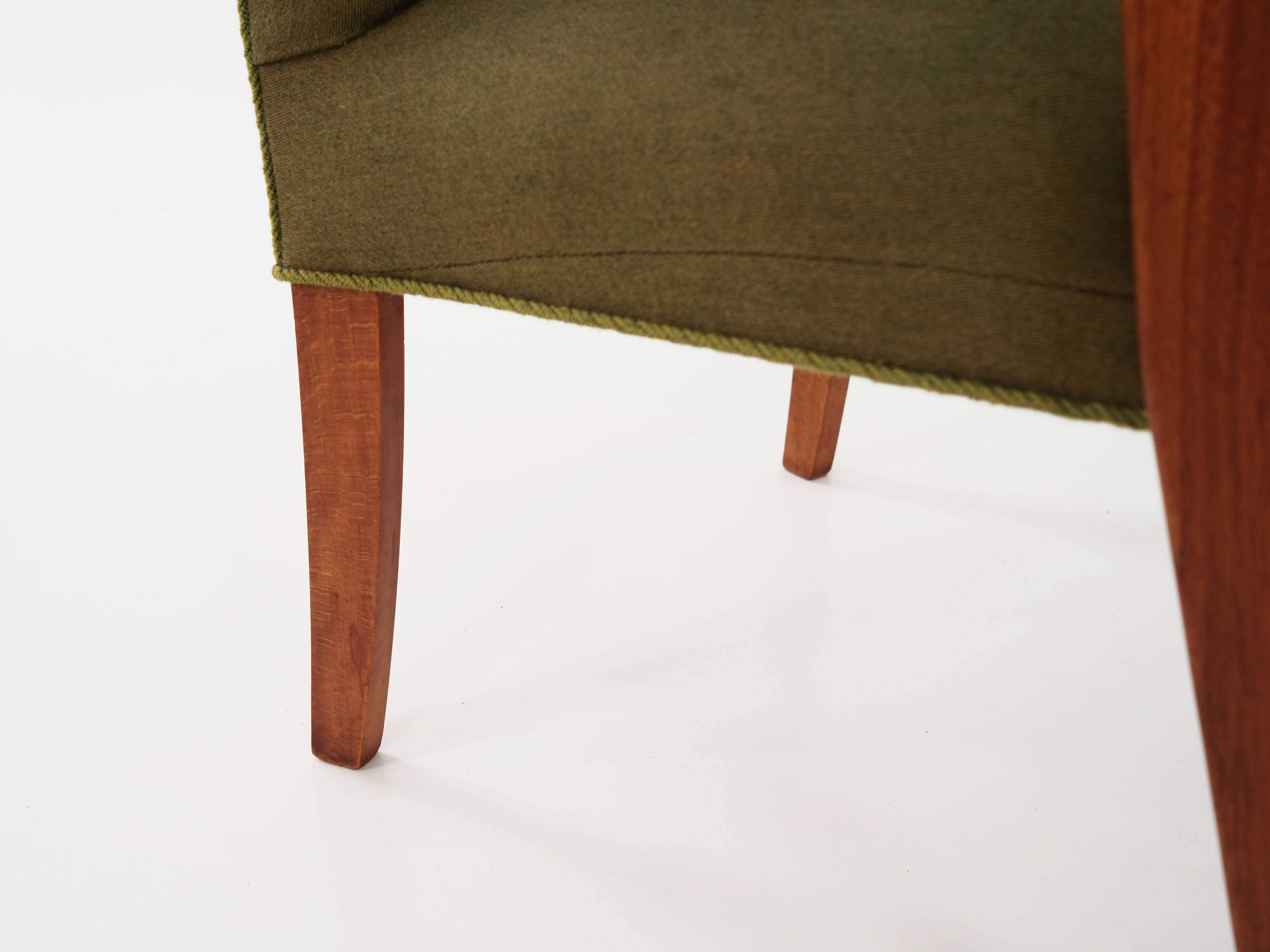 Teak armchair, 1960s, Danish design, manufacture: Denmark