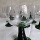 Lot de 10 verres à vin blanc d'Alsace