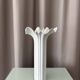 Vintage Hutschenreuther White Porcelain Sculptural Vase, Germany, 1970s