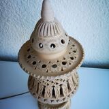 Terracotta photophore lamp