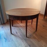 Louis XVI half-moon table