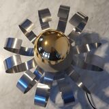 Jocelyne lamp bartered in steel. Seventies
