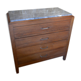Wooden in oak and marble dresser