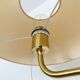 1970s Brass Lesan Wall Lamp by Florian Schulz