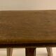 Pair of wooden stools rectangualaires, tripods and handicrafts