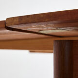 Teak dining table
