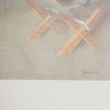 Carlo GUARIENTI: Interior Scene, Signed Heliogravure