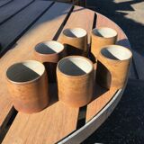 Glasses in sandstone