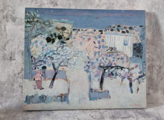 French impressionist painting Yves Wacheux (1933)