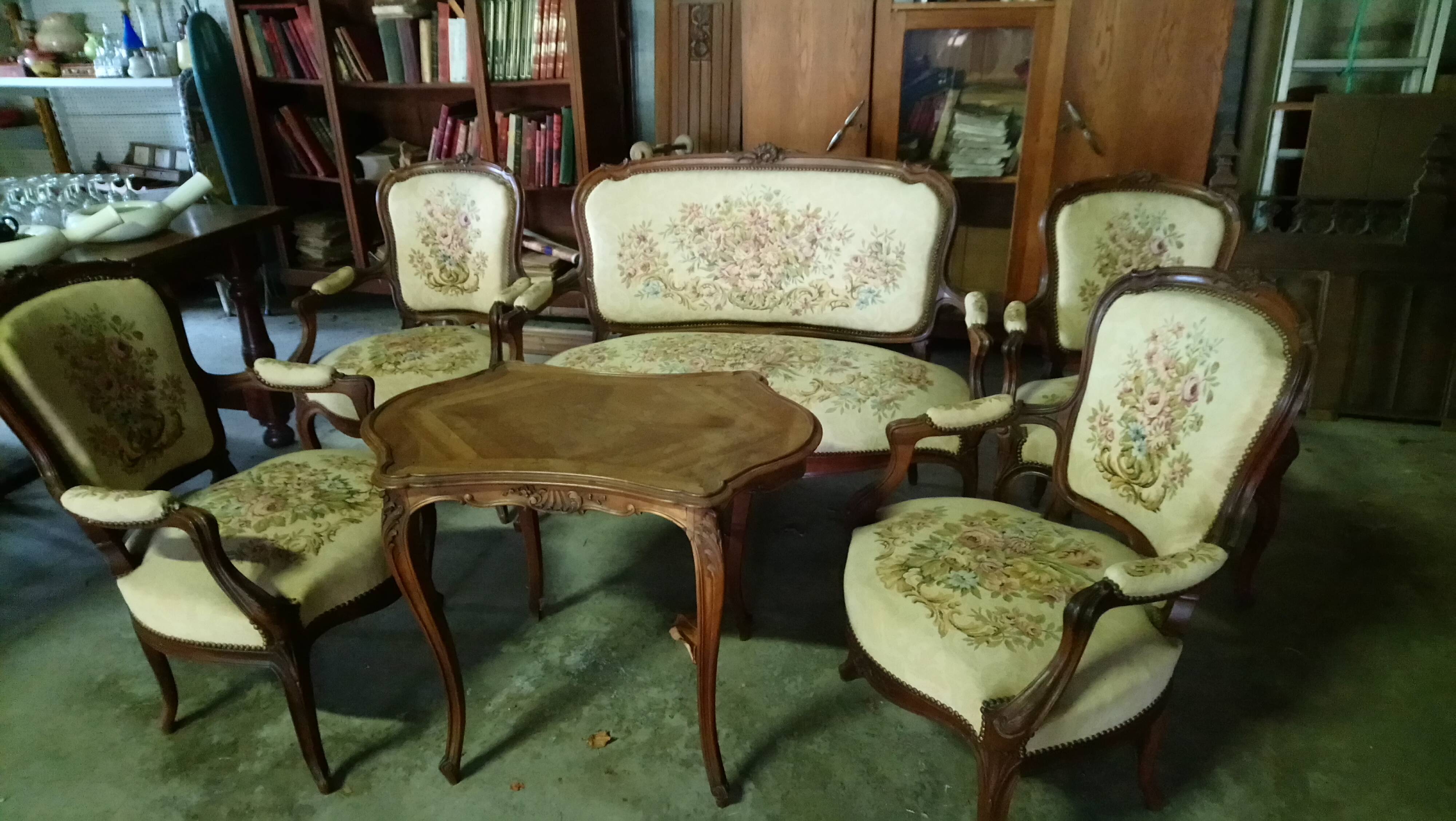 Salon XIXe de style Louis XV