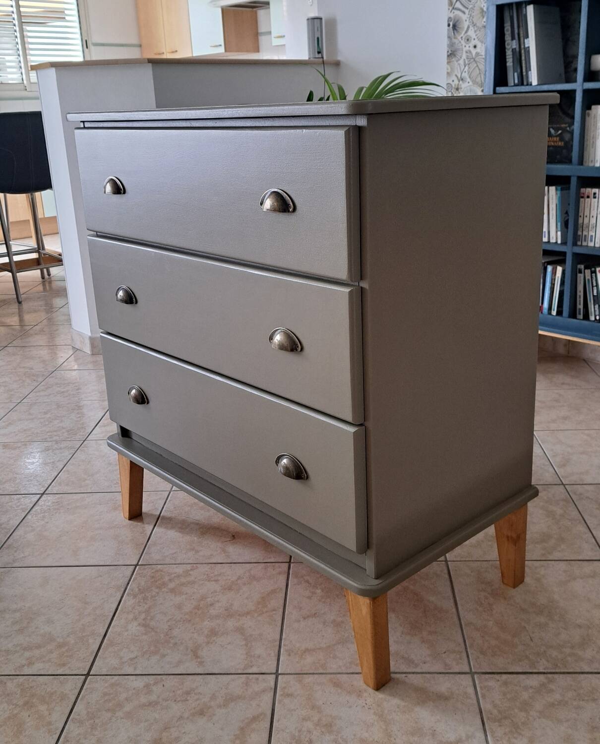 Rød Sødgren chest of drawers green Thisted