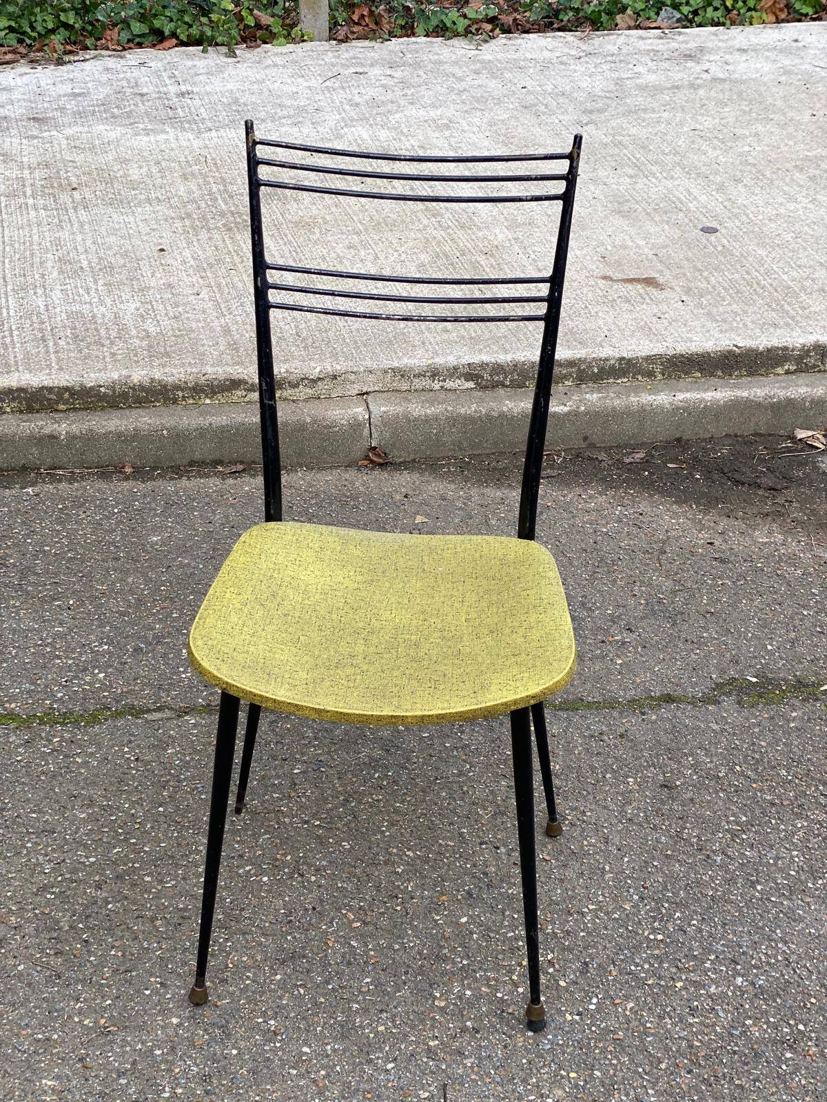 Scandinavian chair in the style of Colette Gueden 1960