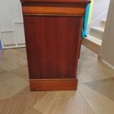 3-drawer chest of drawers with ogee - Louis Philippe style - 80s