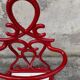 Enamelled cast iron cane umbrella holder