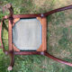 Chaise bois tapisserie vintage