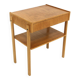 Scandinavian oak bedside table, Sweden, 1960s