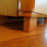 Vintage sideboard with 2 formica and wood doors