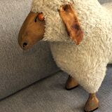 Sheep stool rests foot by Hans Peter Krafft. Edition Meier.