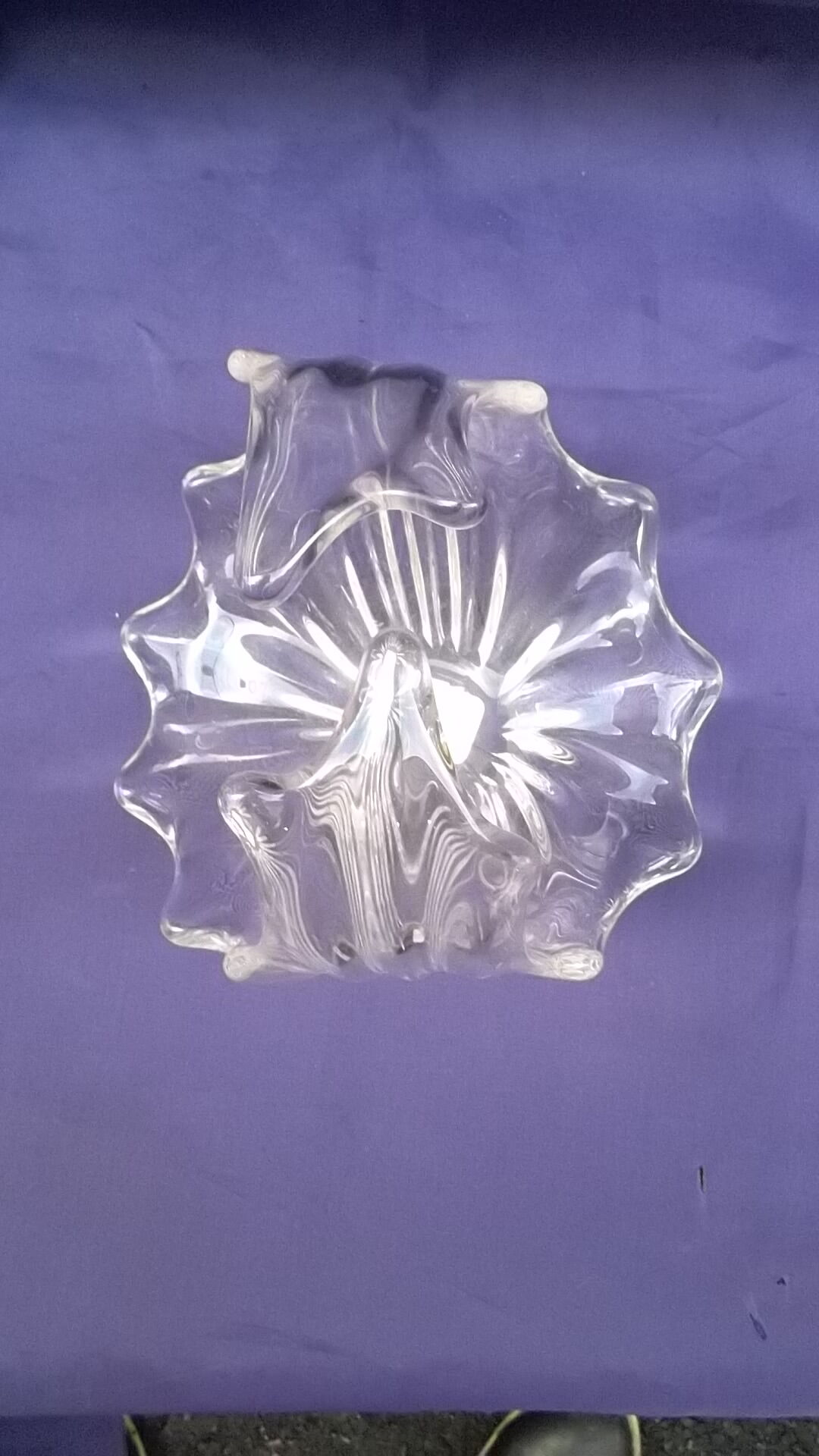 Glass pocket cup or vacuum