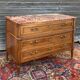Commode en noyer d’époque Louis XVI XVIII Eme siècle
