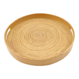 Round top made of spirally glued strips