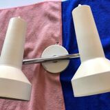 Wall light. Double spotlights, all metal, 1970s