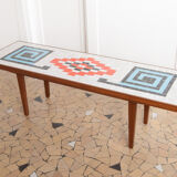 Seventies mosaic coffee table