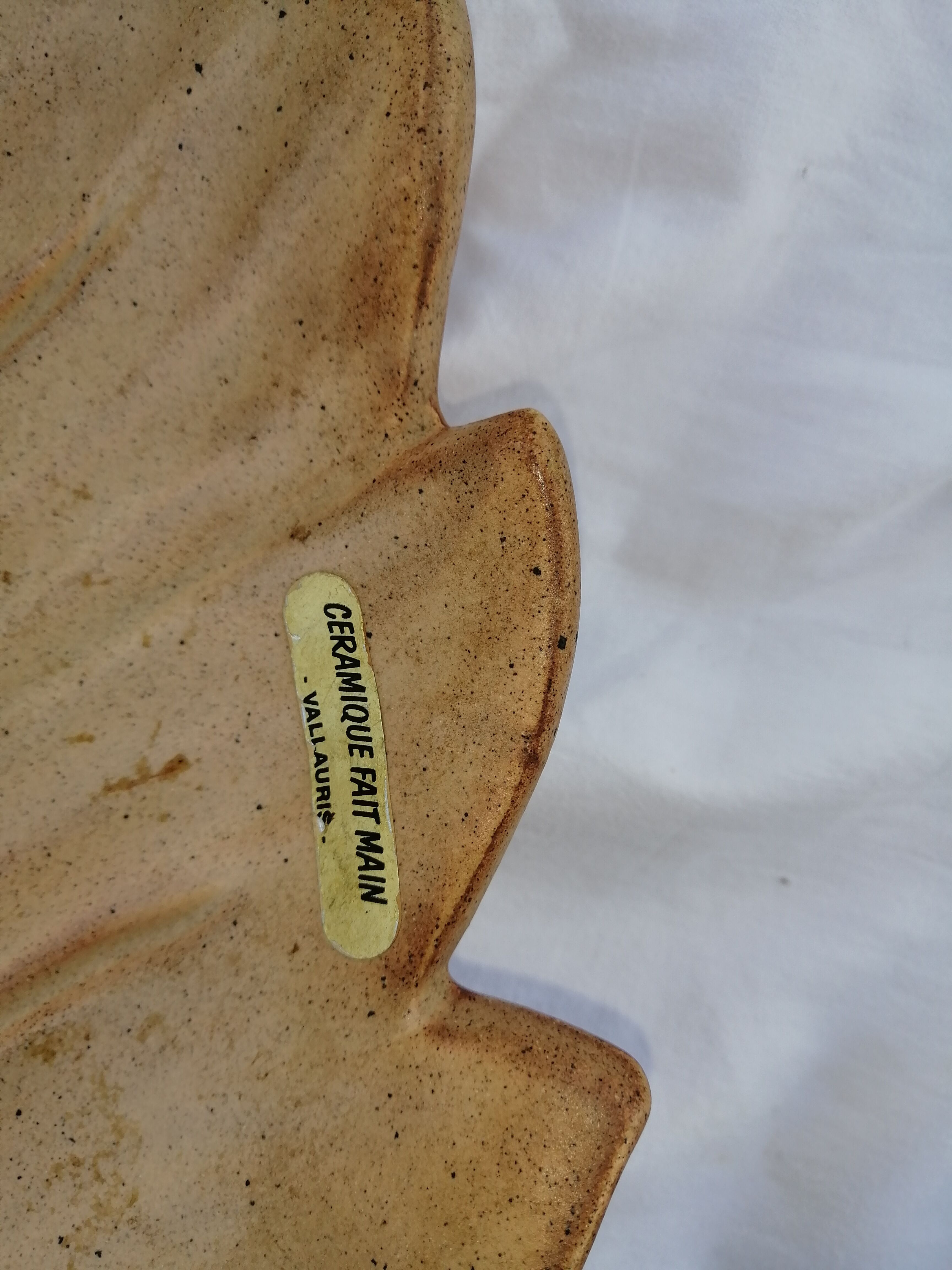 HANDMADE VALLAURIS CERAMIC DISHES